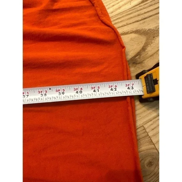 Zara Tiered Maxi Dress, Dark Orange, womens medium - Picture 8 of 8
